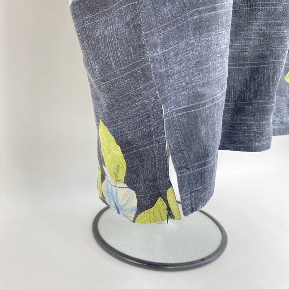 Tommy Bahama Hawaiian Silk Shirt Mens Large Pineapple Pin Up Girl Short Sleeve - Picture 6 of 9